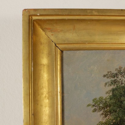 Landschaft mit Figuren-insbesondere