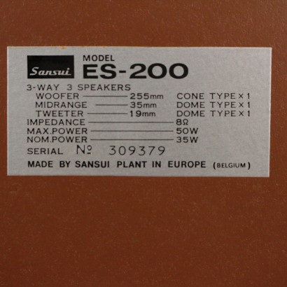 modernariato, modernariato di design, elettronica, elettronica modernariato, elettronica di modernariato, elettronica italiana, elettronica vintage, elettronica anni 70, elettronica design anni 70, casse acustiche, casse acustiche sansui.