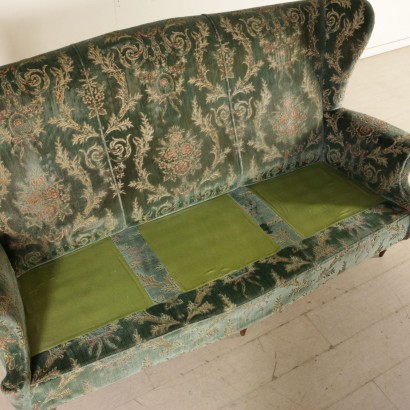 antigüedades modernas, antigüedades de diseño moderno, sofá, sofá antiguo moderno, sofá de antigüedades modernas, sofá italiano, sofá vintage, sofá de los años 50-60, sofá de diseño de los años 50-60, sofá bergere.