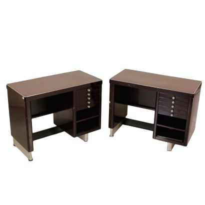 modernariato, modernariato di design, scrivania, scrivania modernariato, scrivania di modernariato, scrivania italiana, scrivania vintage, scrivania anni 60, scrivania design anni 60, coppia di scrivanie. ,Scrivanie Anni 60