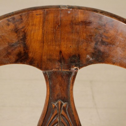 Coppia Sedie Impero-particolare