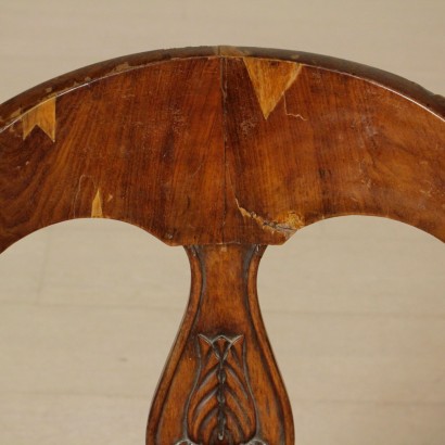 Coppia Sedie Impero-particolare