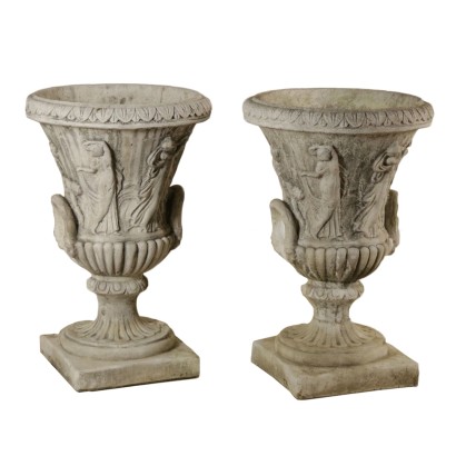 Pareja de Jarrones Jardín