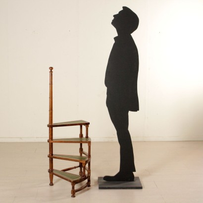 antigüedades, otros muebles, antigüedades otros muebles, otras antigüedades, otras antigüedades italianas, otras antigüedades, otros muebles neoclásicos, otros muebles del 900, escalera de biblioteca.