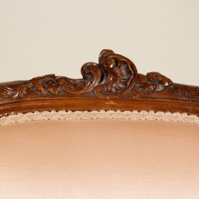 Par de Louis philippe Sillas-detalle