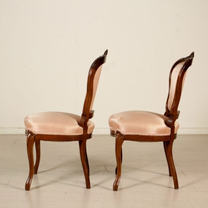 Par de Louis philippe Sillas-detalle