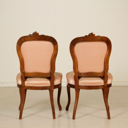 Par de Louis philippe Sillas-detalle
