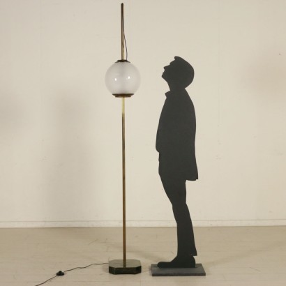 arte moderno, modernos antigüedades diseño, lámpara de pie, lámpara antigua planta moderna, antigüedades modernas lámpara de pie, lámpara de pie italiano, lámpara de pie de la vendimia, lámpara de pie de los 50s / 60s, lámpara de pie de los 50s / 60s, Luigi lámpara Caccia Dominioni, lámpara producido por Azucena.