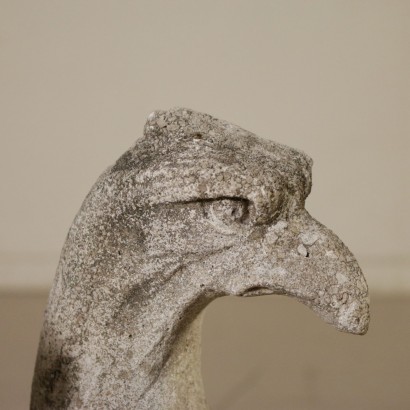 antigüedades, muebles de jardín, muebles de jardín de antigüedades, muebles de jardín antiguos, muebles de jardín italianos antiguos, muebles de jardín antiguos, muebles de jardín neoclásicos, muebles de jardín del siglo XX, par de águilas de cemento.