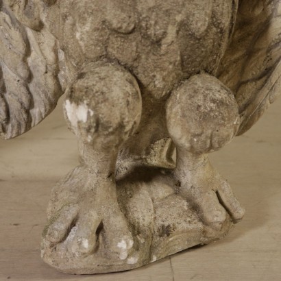 antigüedades, muebles de jardín, muebles de jardín de antigüedades, muebles de jardín antiguos, muebles de jardín italianos antiguos, muebles de jardín antiguos, muebles de jardín neoclásicos, muebles de jardín del siglo XX, par de águilas de cemento.