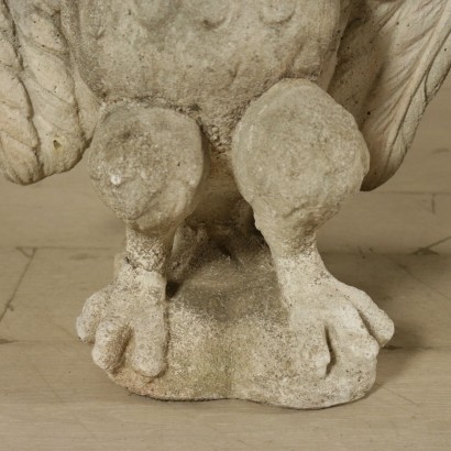 antigüedades, muebles de jardín, muebles de jardín de antigüedades, muebles de jardín antiguos, muebles de jardín italianos antiguos, muebles de jardín antiguos, muebles de jardín neoclásicos, muebles de jardín del siglo XX, par de águilas de cemento.