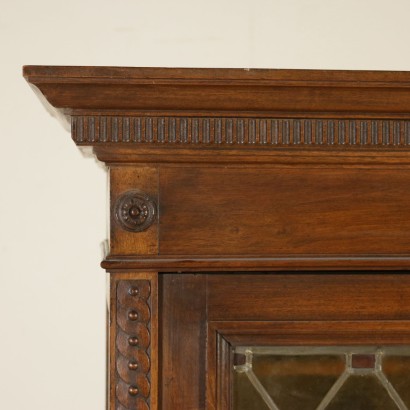 antigüedades, vitrina, vitrina de antigüedades, vitrina de antigüedades, vitrina italiana antigua, vitrina de antigüedades, vitrina neoclásica, vitrina del siglo XX, vitrina de librerías.