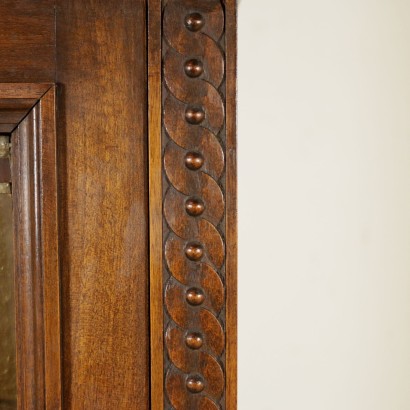 antigüedades, vitrina, vitrina de antigüedades, vitrina de antigüedades, vitrina italiana antigua, vitrina de antigüedades, vitrina neoclásica, vitrina del siglo XX, vitrina de librerías.