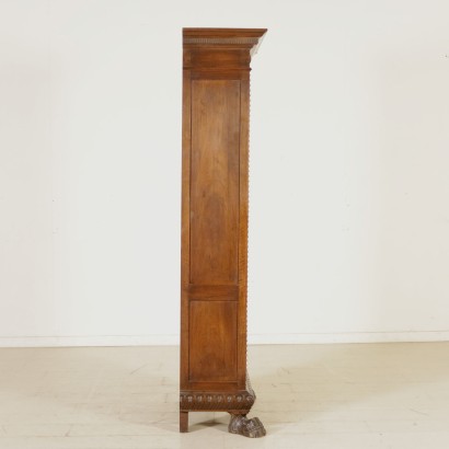 antigüedades, vitrina, vitrina de antigüedades, vitrina de antigüedades, vitrina italiana antigua, vitrina de antigüedades, vitrina neoclásica, vitrina del siglo XX, vitrina de librerías.