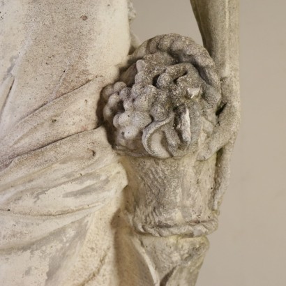 antigüedades, estatuas, estatuas antiguas, estatuas antiguas, estatuas italianas antiguas, estatua antigua, estatua neoclásica, estatua del siglo XX, estatua que representa el otoño.