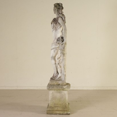 antigüedades, estatuas, estatuas antiguas, estatuas antiguas, estatuas italianas antiguas, estatua antigua, estatua neoclásica, estatua del siglo XX, estatua que representa el otoño.