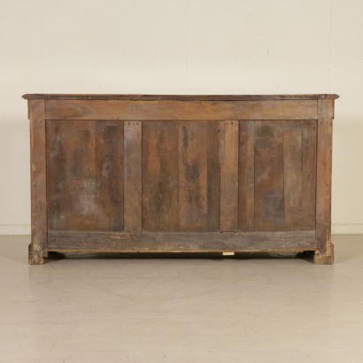 Aparador con Tres Puertas francesas-back