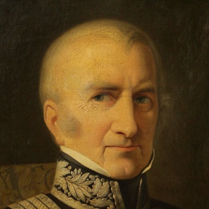 Ritratto di Francesco Elia-particolare