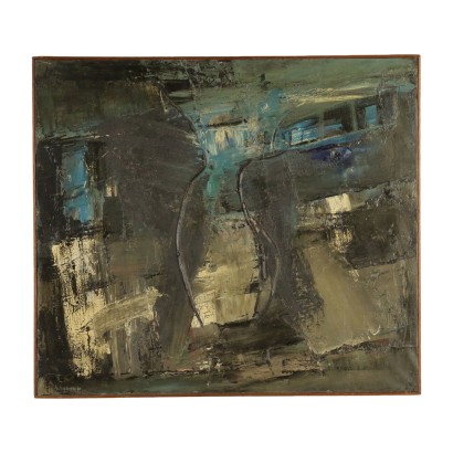 Composición abstracta de Paolo Schiavocampo