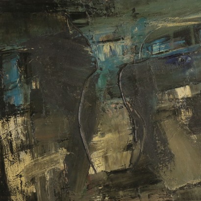 Composición abstracta de Paolo Schiavocampo-particular