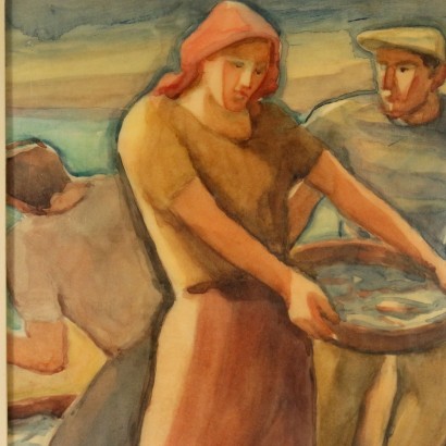 Acuarela de Virius De Savona-el particular