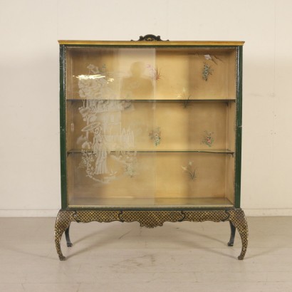 antigüedades, vitrina, vitrina de antigüedades, vitrina de antigüedades, vitrina italiana antigua, vitrina de antigüedades, vitrina neoclásica, vitrina del siglo XX, vitrina chinoiserie.
