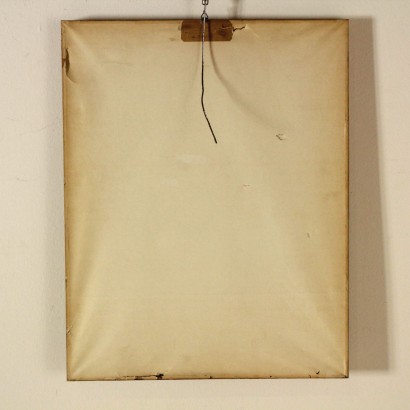Disegno di Vittorio Basaglia-retro