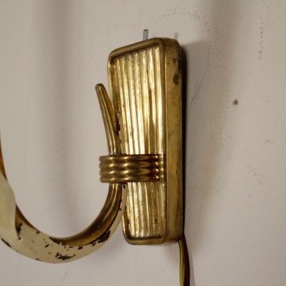 modernariato, modernariato di design, lampada da parete, lampada da parete modernariato, lampada da parete di modernariato, lampada da parete italiana, lampada da parete vintage, lampada da parete anni 40-50, lampada da parete design anni 40-50.