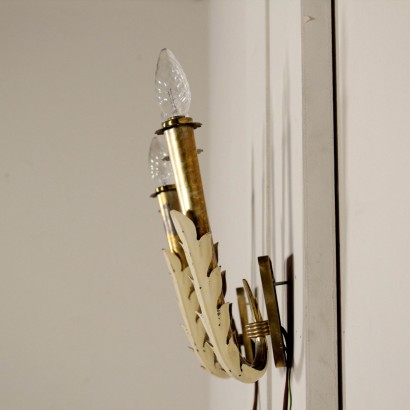 arte moderno, antigüedades de diseño moderno, lámpara de pared, lámpara de pared de arte moderno, lámpara de pared antigüedades moderna, lámpara de pared italiano, lámpara de pared de la vendimia, 40-50 años lámpara de pared, lámpara de pared de 40-50 años de diseño, un par de lámparas de pared.