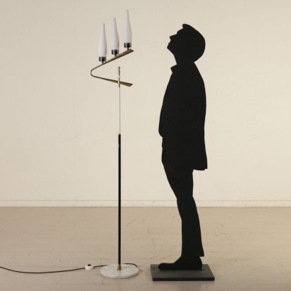 antigüedades modernas, antigüedades de diseño moderno, lámpara de pie, lámpara de pie de antigüedades modernas, lámpara de pie de antigüedades modernas, lámpara de pie italiana, lámpara de pie vintage, lámpara de pie de los años 50/60, lámpara de pie de los 50/60