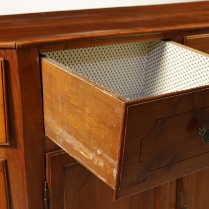 Credenza Scantonata Veneta-particolare
