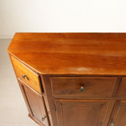 Credenza Scantonata Veneta-particolare