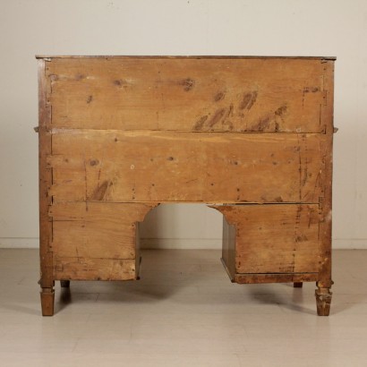 Schreibtisch Walze Neoklassischen-rückseite