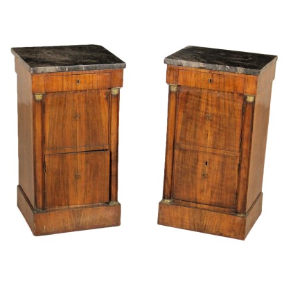 Coppia di Comodini Impero