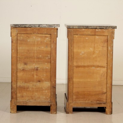 Coppia di Comodini Impero-retro