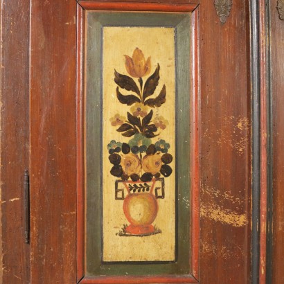 Dos puertas de armario de la Pintura-detalle