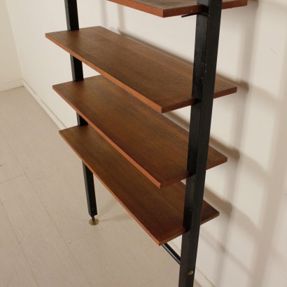 antigüedades modernas, antigüedades de diseño moderno, librería, librería antigua moderna, librería antigua moderna, librería italiana, librería vintage, librería de los años 50-60, librería de diseño de los 50-60, librería de techo.