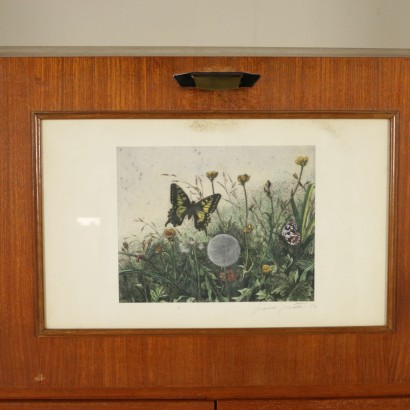 antigüedades modernas, antigüedades de diseño moderno, aparador, aparador de antigüedades modernas, aparador de antigüedades modernas, aparador italiano, aparador vintage, aparador de los años 60, aparador de diseño de los 60, solapa de los 60, escritorio.