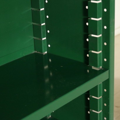 antigüedades modernas, antigüedades de diseño moderno, librería, librería antigua moderna, librería antigua moderna, librería italiana, librería vintage, librería de los 70, librería de diseño de los 70, par de librerías.