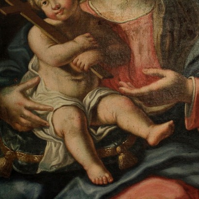 Madonna con Bambino-particolare