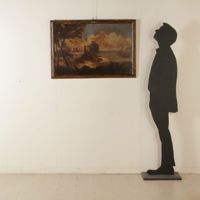 Paesaggio con Edifici e Figure