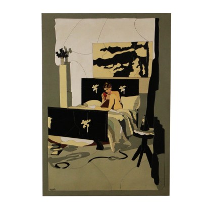 Opera di Ugo Nespolo