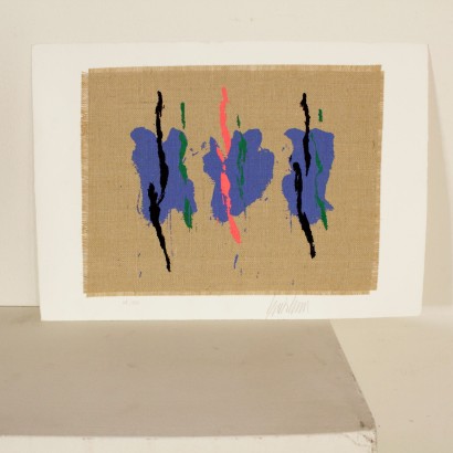 Due serigrafie di Salvatore Emblema