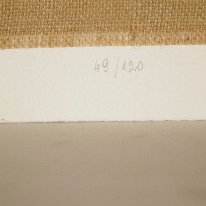 Due serigrafie di Salvatore Emblema-particolare