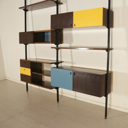 modernariato, modernariato di design, libreria, libreria modernariato, libreria di modernariato, libreria italiana, libreria vintage, libreria anni 60, libreria design anni 60.