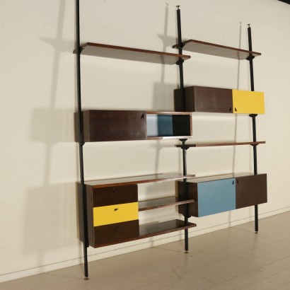 modernariato, modernariato di design, libreria, libreria modernariato, libreria di modernariato, libreria italiana, libreria vintage, libreria anni 60, libreria design anni 60.