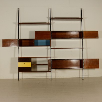 modernariato, modernariato di design, libreria, libreria modernariato, libreria di modernariato, libreria italiana, libreria vintage, libreria anni 60, libreria design anni 60.