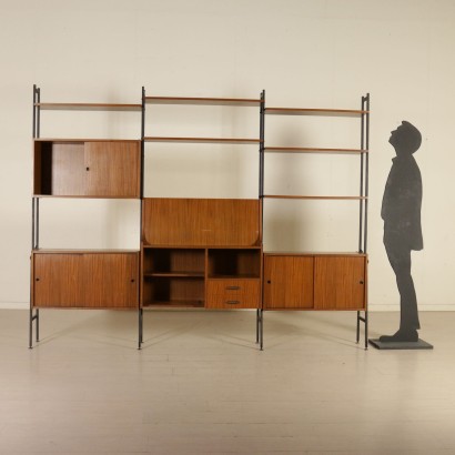 antigüedades modernas, antigüedades de diseño moderno, librería, librería antigua moderna, librería antigua moderna, librería italiana, librería vintage, librería 50-60, librería de diseño 50-60, librería element.