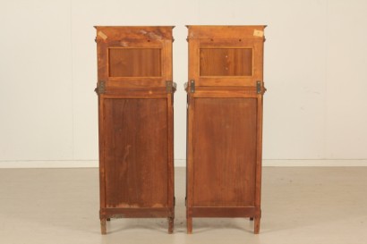 bottega del 900, liberty, comodini 900, comodini liberty, coppia di comodini.