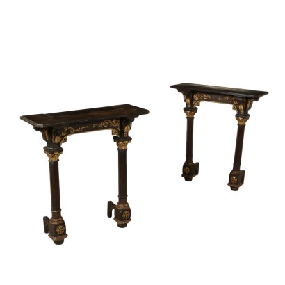 Par de Consola de neo-gótico